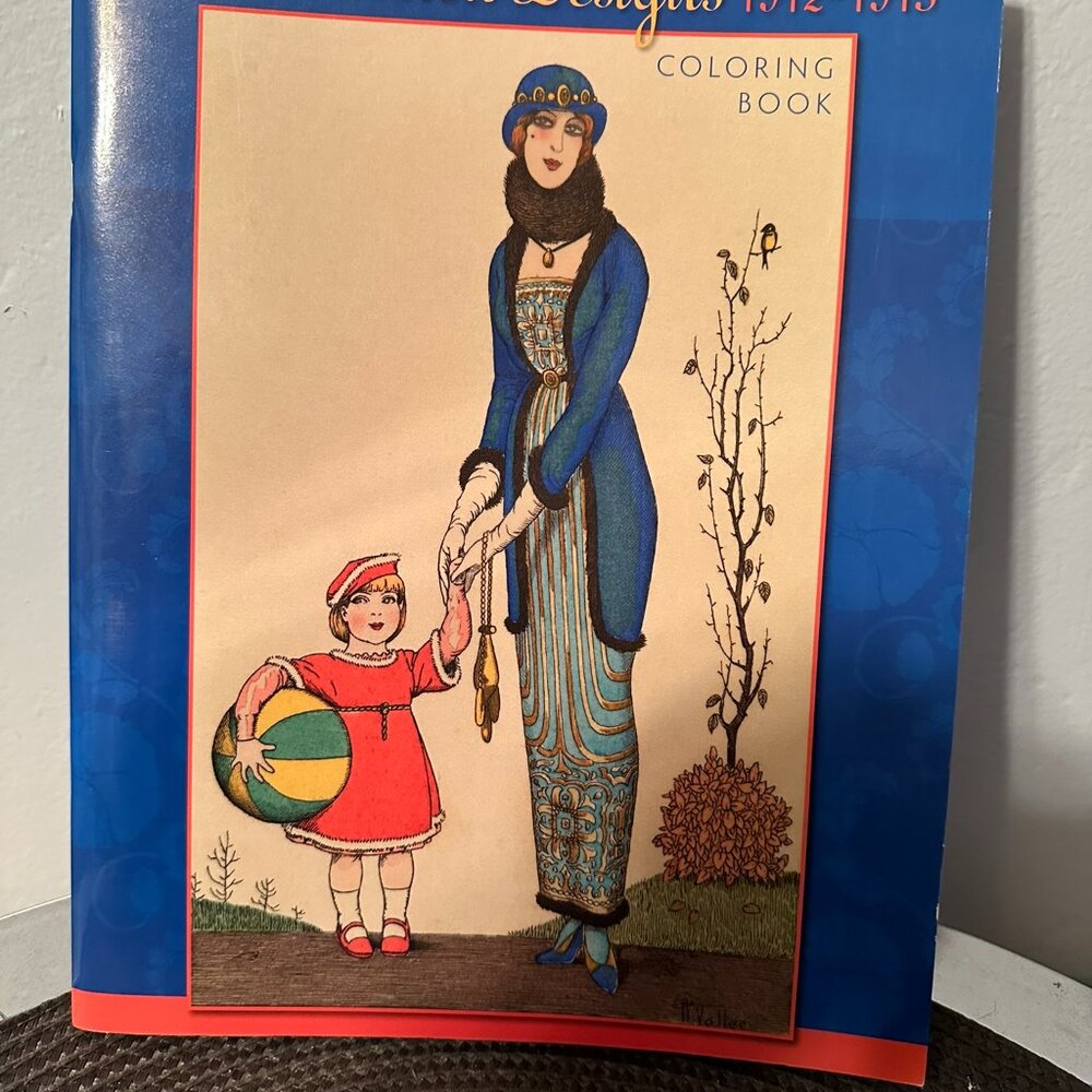 Book Fashion Coloring